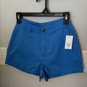 Billabong NWT Bright Blue Side Kick Women's Shorts